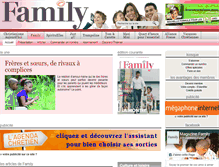 Tablet Screenshot of magazine-family.info